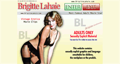 Desktop Screenshot of brigittelahaie.com
