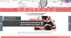 Desktop Screenshot of brigittelahaie.fr